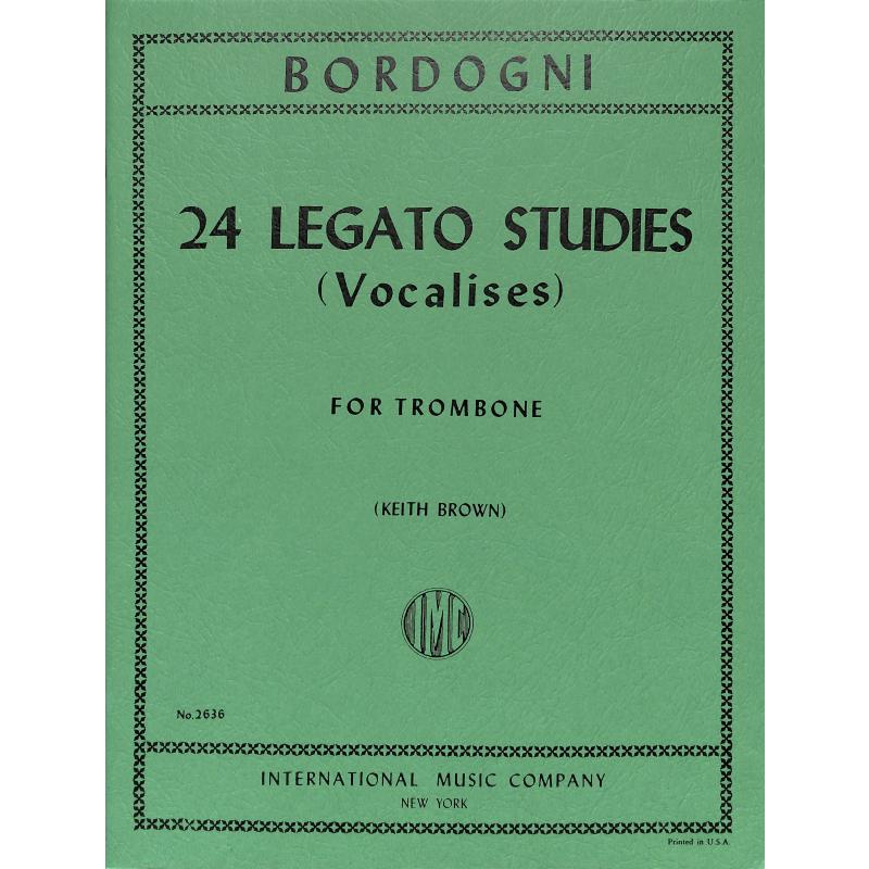 Titelbild für IMC 2636 - 24 LEGATO ETUEDEN