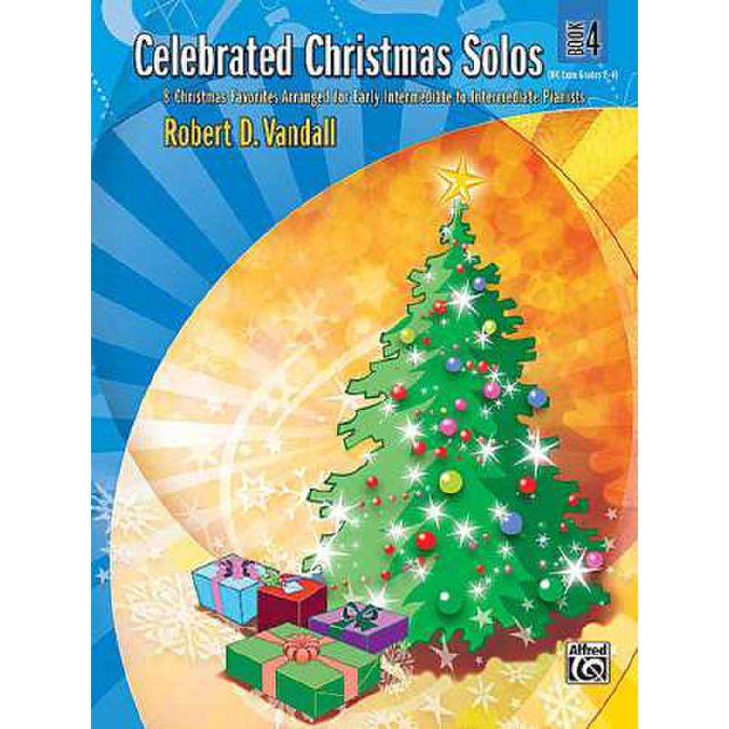Titelbild für ALF 28393 - CELEBRATED CHRISTMAS SOLOS 4