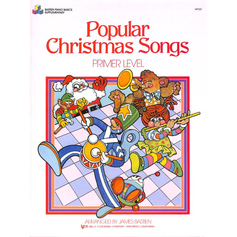 Titelbild für KJOS -WP220 - POPULAR CHRISTMAS SONGS - GRUNDSTUFE