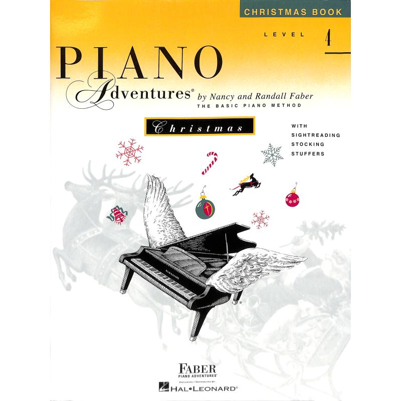 Titelbild für HL 420210 - Piano adventures christmas book 4