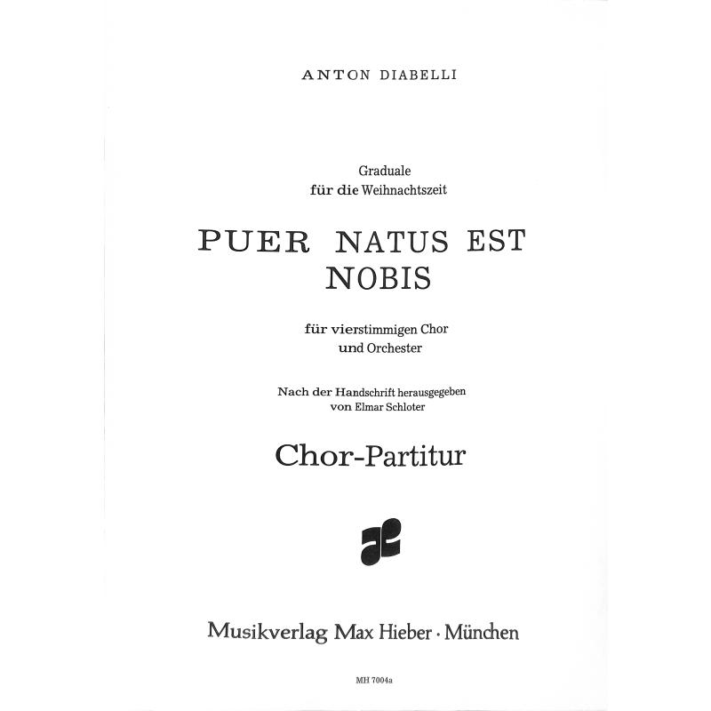 Titelbild für MH 7004A - PUER NATUS EST NOBIS - GCH ORCH