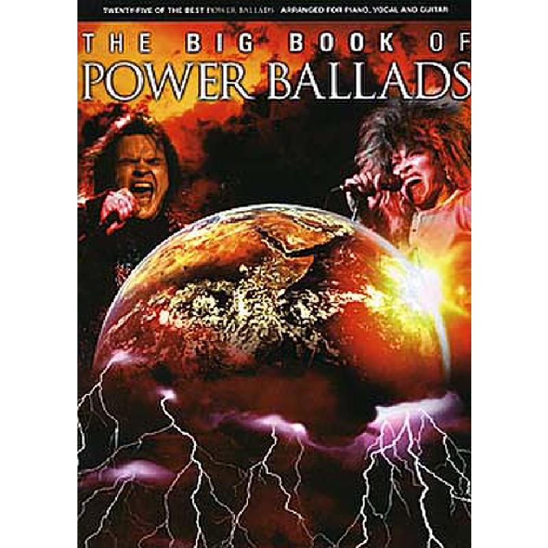 Titelbild für MSAM 84310 - THE BIG BOOK OF POWER BALLADS