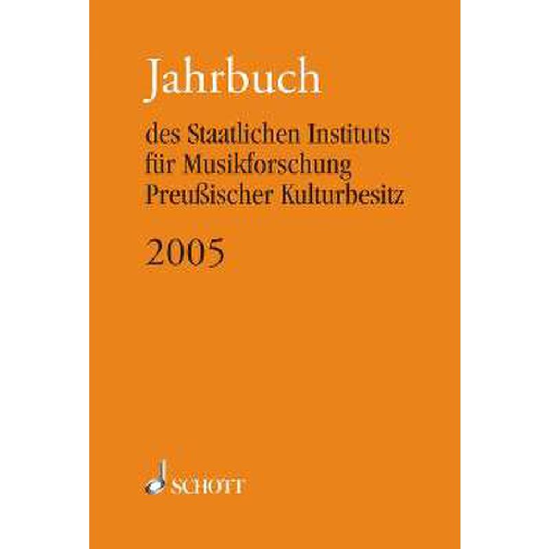 Titelbild für BN 2005 - JAHRBUCH 2005 DES STAATLICHEN INSTITUTS