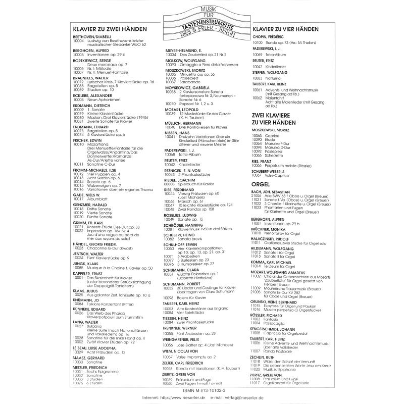 Notenbild für RE 10102 - CONCATENATIO SONATE NR 8