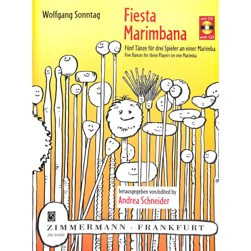 Titelbild für ZM 34200 - FIESTA MARIMBANA - 5 TAENZE