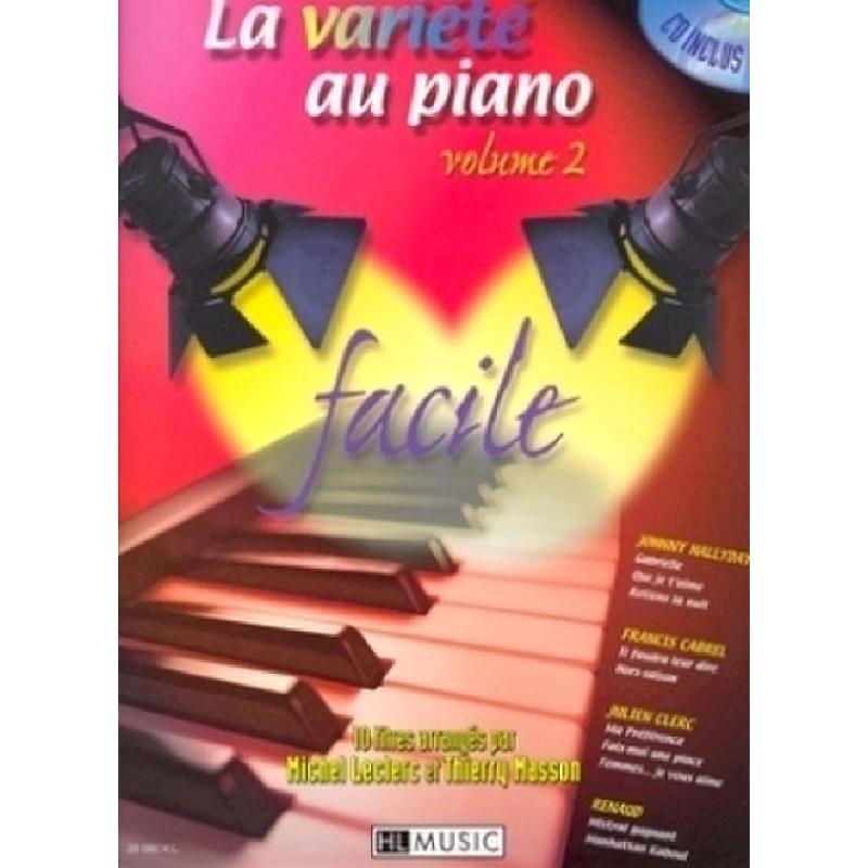 Titelbild für LEMOINE 28080 - LA VARIETE AU PIANO 2