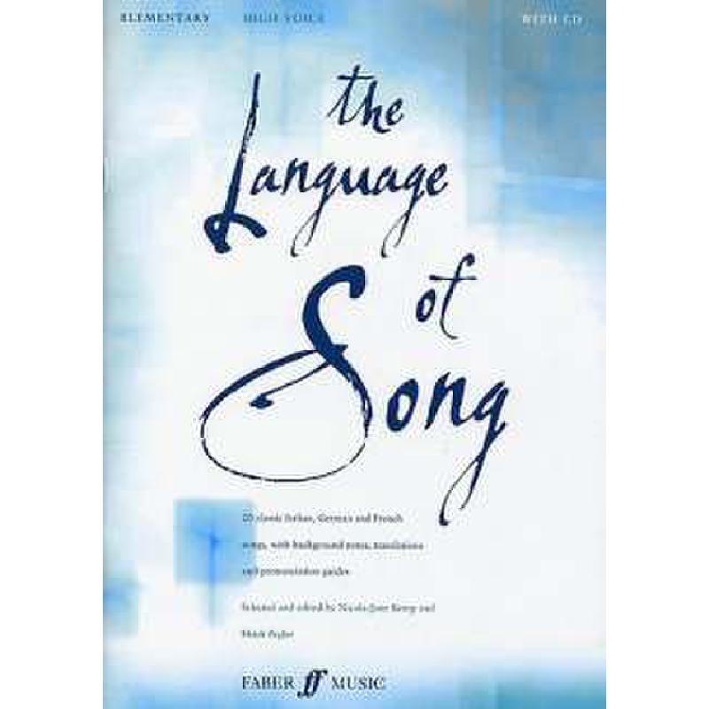 Titelbild für ISBN 0-571-52345-5 - LANGUAGE OF SONG - ELEMENTARY