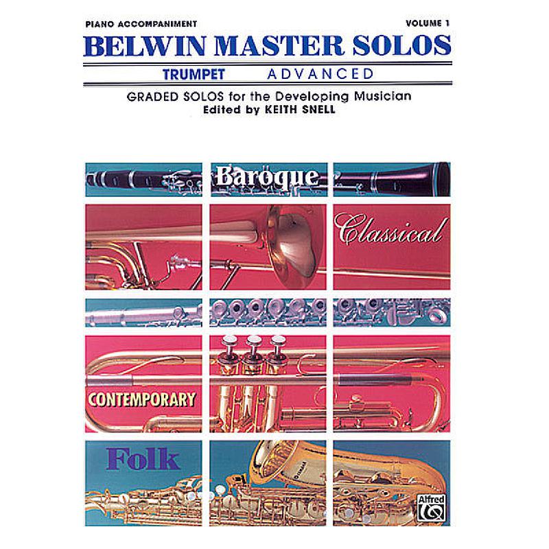 Titelbild für EL 03390 - BELWIN MASTER SOLOS 1 TRP - ADV