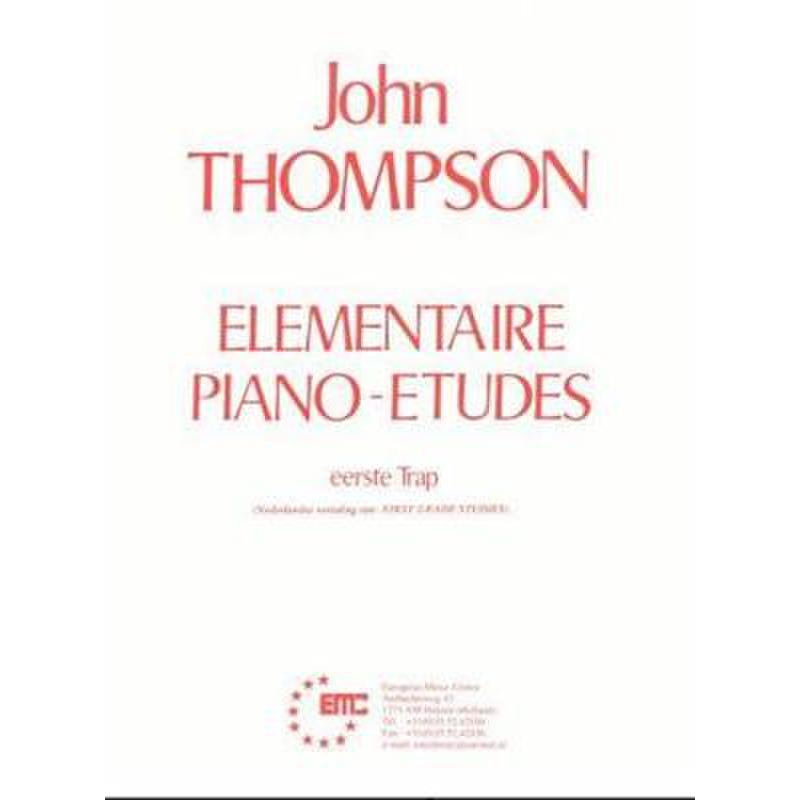 Titelbild für WMR 000583 - ELEMENTAIRE PIANO ETUDES 1