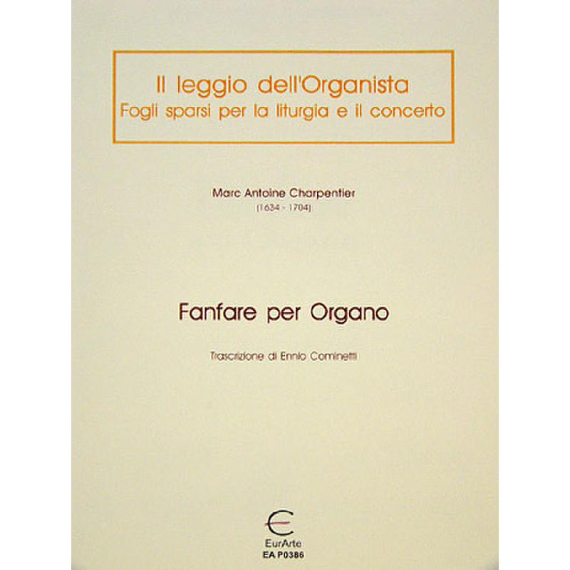Titelbild für EAP 0386 - FANFARE PER ORGANO