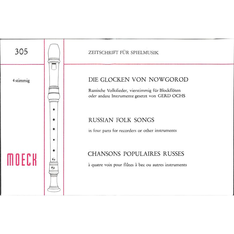 Titelbild für ZFS 305 - GLOCKEN VON NOWGOROD - RUSSISCHES VOLKSLIED