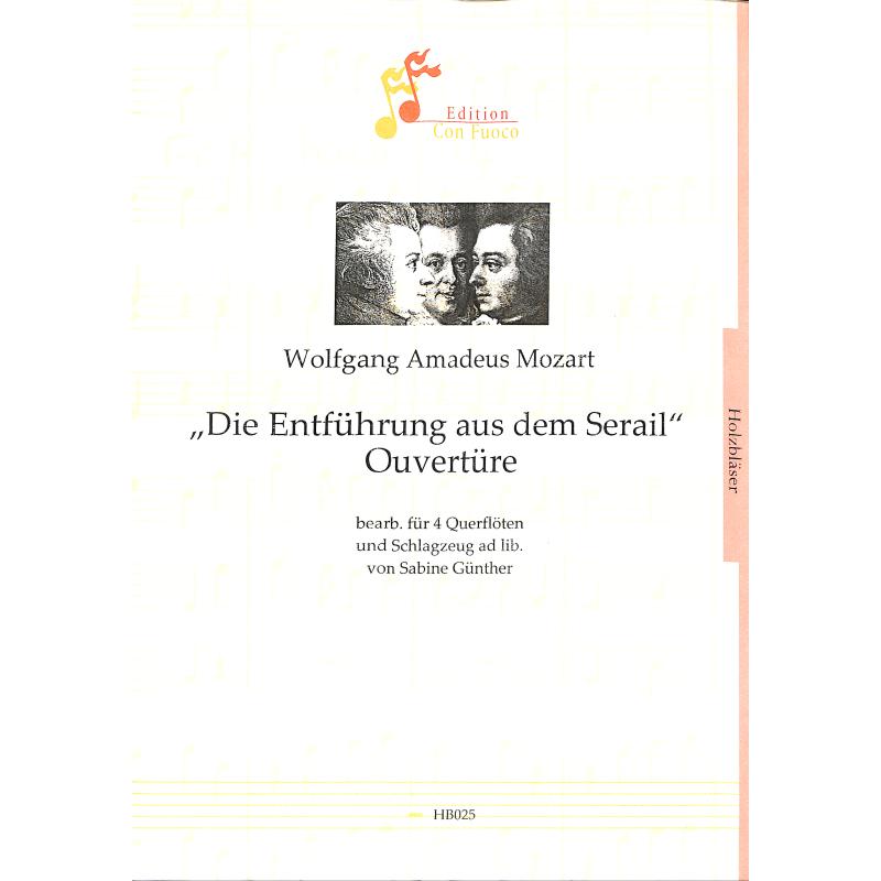 Titelbild für FUOCO -ECF126 - Die Entführung aus dem Serail KV 384 - Ouvertüre