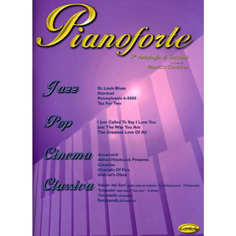 Titelbild für ML 2584 - PIANOFORTE 7A - ANTOLOGIA DI SUCCESSI