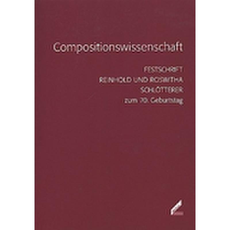 Titelbild für ISBN 3-89639-170-4 - COMPOSITIONSWISSENSCHAFT