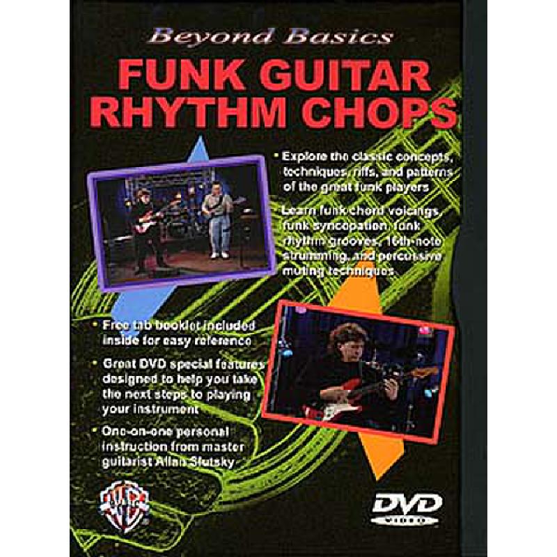 Titelbild für DVD 903627 - BEYOND BASICS FUNK GUITAR RHYTHM CHOPS