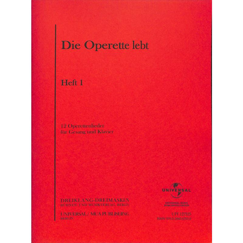 Titelbild für UFT 127525 - Die Operette lebt 1