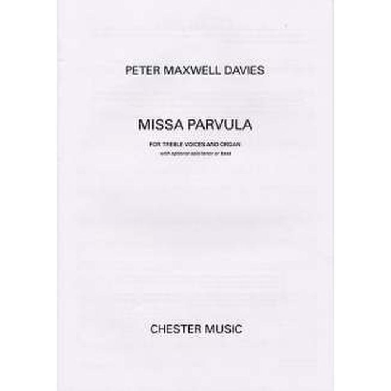 Titelbild für CH 66330 - MISSA PARVULA