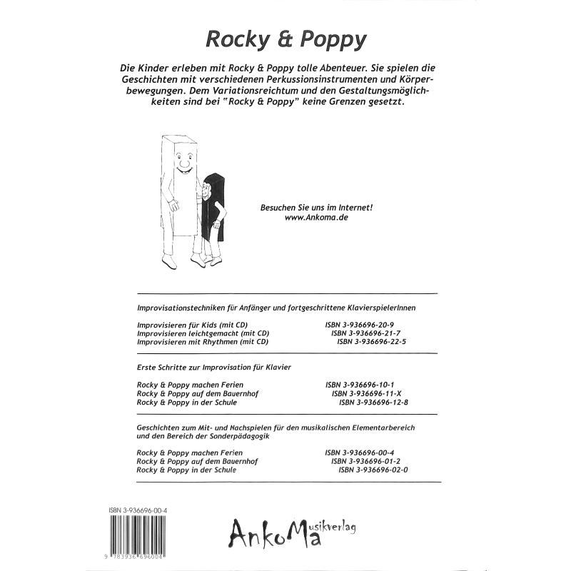 Notenbild für ANKOMA 00-4 - ROCKY & POPPY MACHEN FERIEN