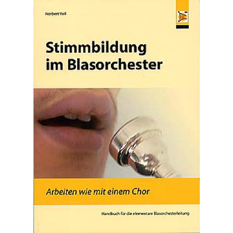 Titelbild für ISBN 3-927781-31-2 - STIMMBILDUNG IM BLASORCHESTER