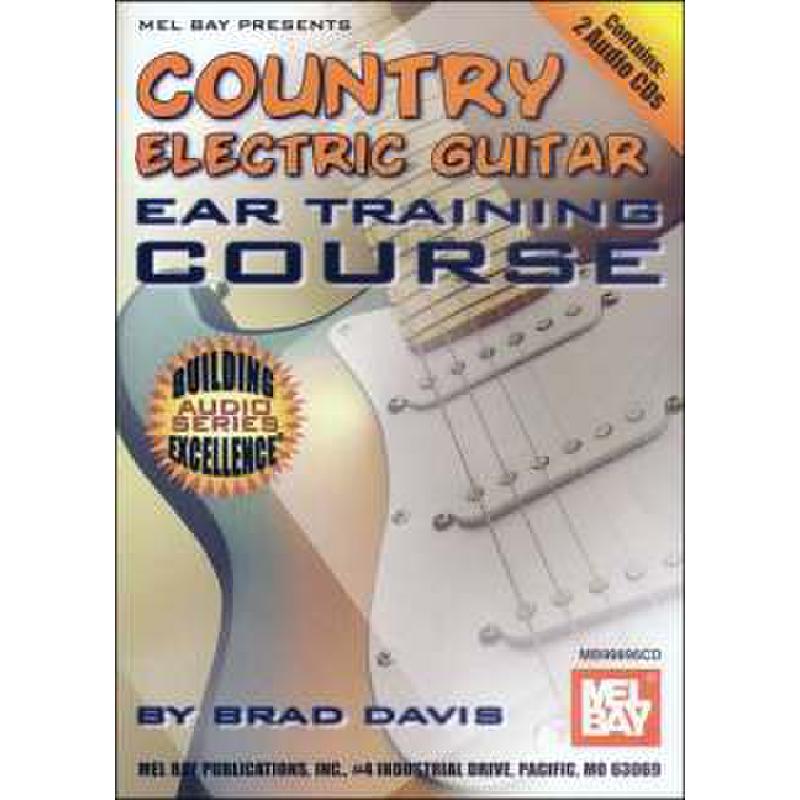 Titelbild für MB 99896CD - COUNTRY ELECTRIC GUITAR EAR TRAINING COURSE