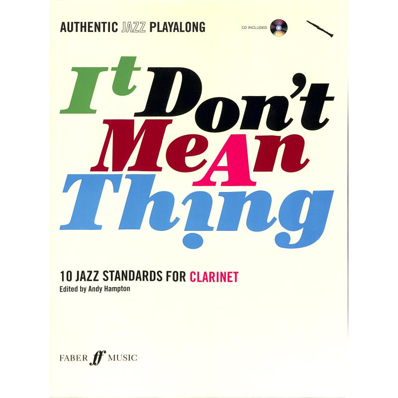 Titelbild für ISBN 0-571-52739-6 - IT DON'T MEAN A THING - 10 JAZZ STANDARDS