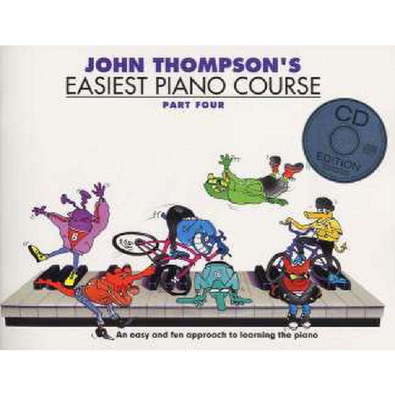 Titelbild für MSWMR 101035 - EASIEST PIANO COURSE 4 - NEW EDITION