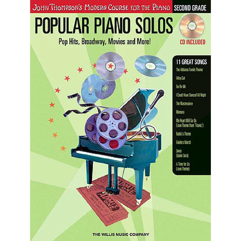 Titelbild für HL 416708 - POPULAR PIANO SOLOS 2