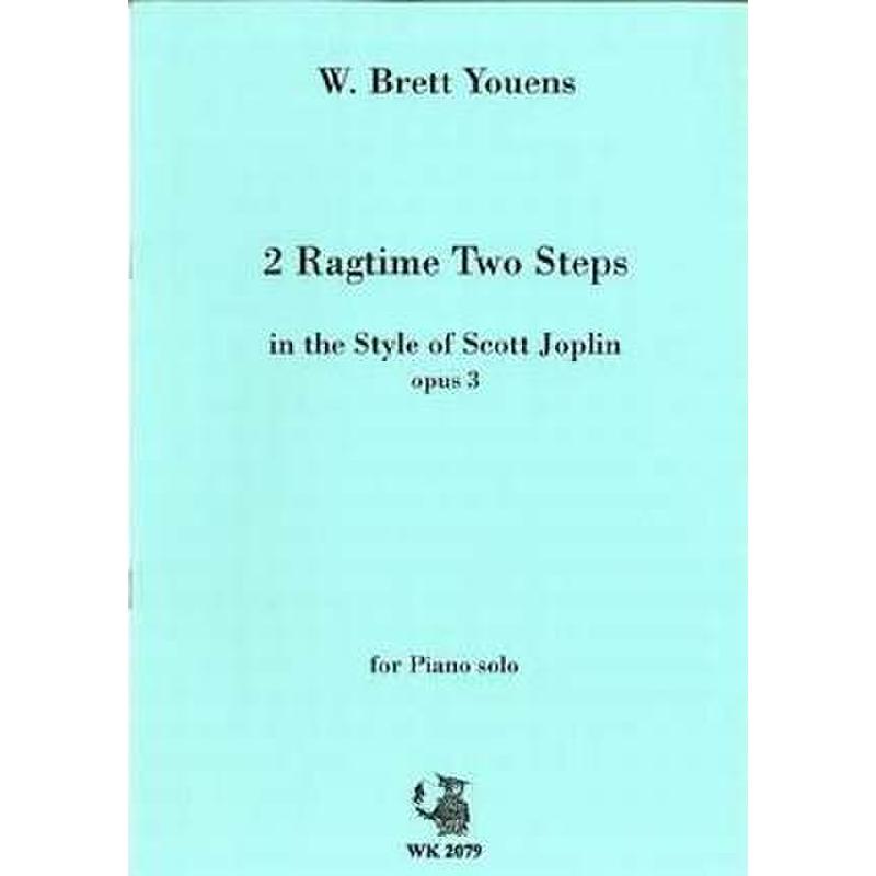 Titelbild für WK 2079 - 2 RAGTIME TWO STEPS OP 3