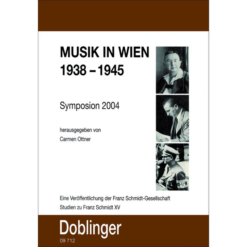 Titelbild für DO 09712 - MUSIK IN WIEN 1938-1945