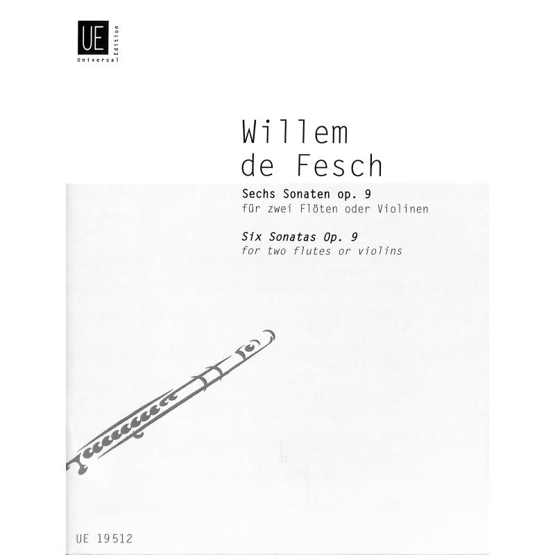 Titelbild für UE 19512 - 6 SONATEN OP 9