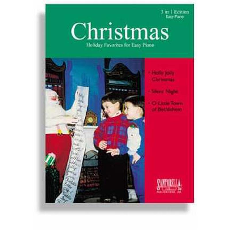 Titelbild für SANTOR -TS309 - HOLLY JOLLY CHRISTMAS + SILENT NIGHT + O LITTLE TOWN OF BETHLEHEM