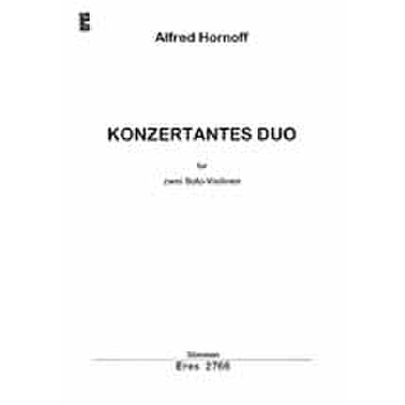 Titelbild für ERES 2766 - KONZERTANTES DUO