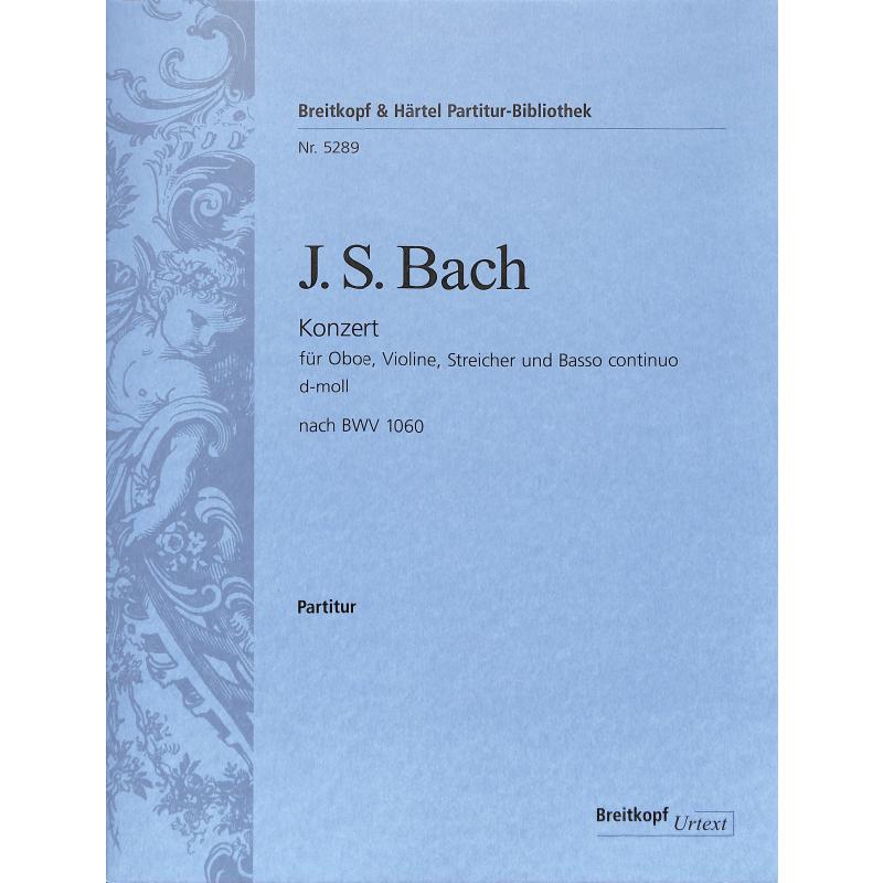 Titelbild für EBPB 5289 - KONZERT D-MOLL BWV 1060