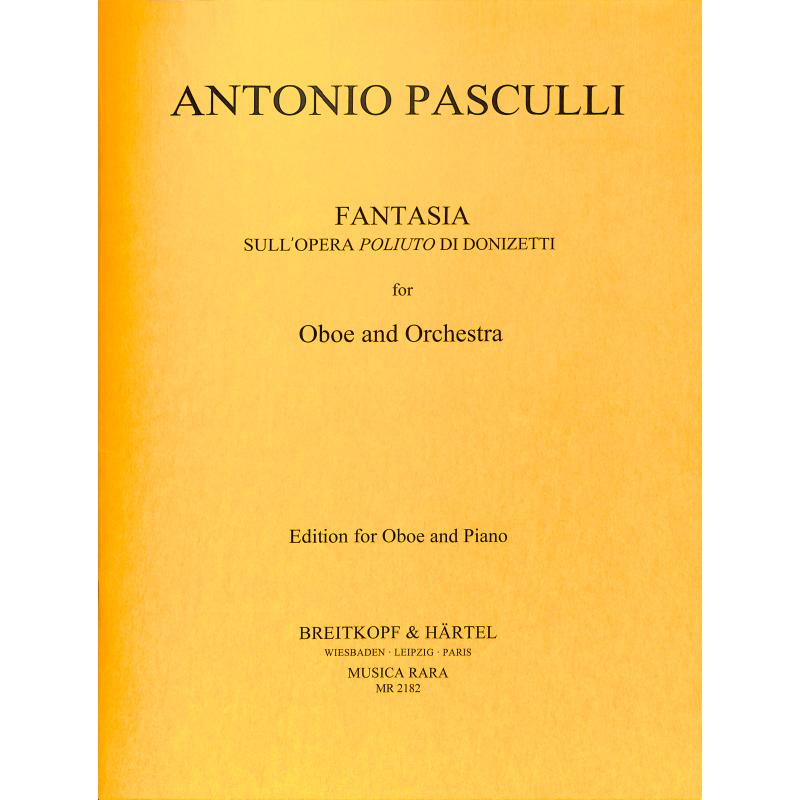 Titelbild für MR 2182 - FANTASIA SULL OPERA POLIUTO DI DONIZETTI