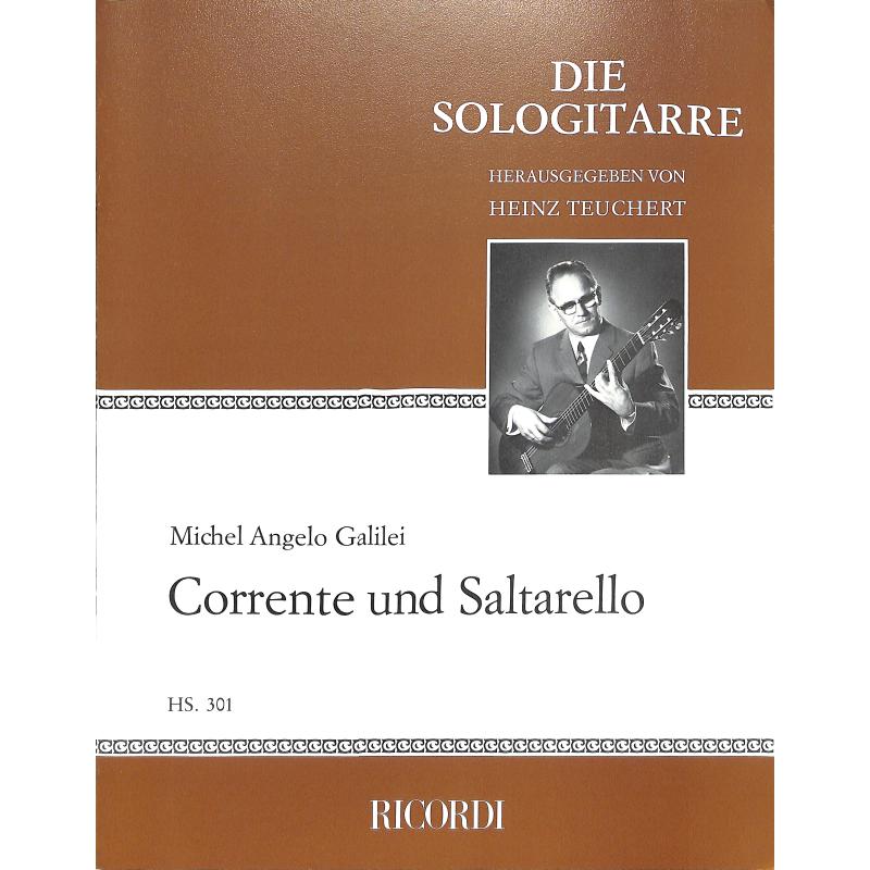 Titelbild für HS 301 - CORRENTE + SALTARELLO