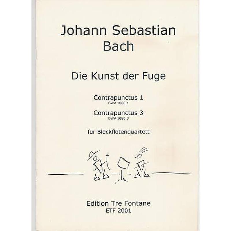 Titelbild für ETF 2001 - CONTRAPUNCTUS 1 + 3 BWV 1080/1 + BWV 1080/3