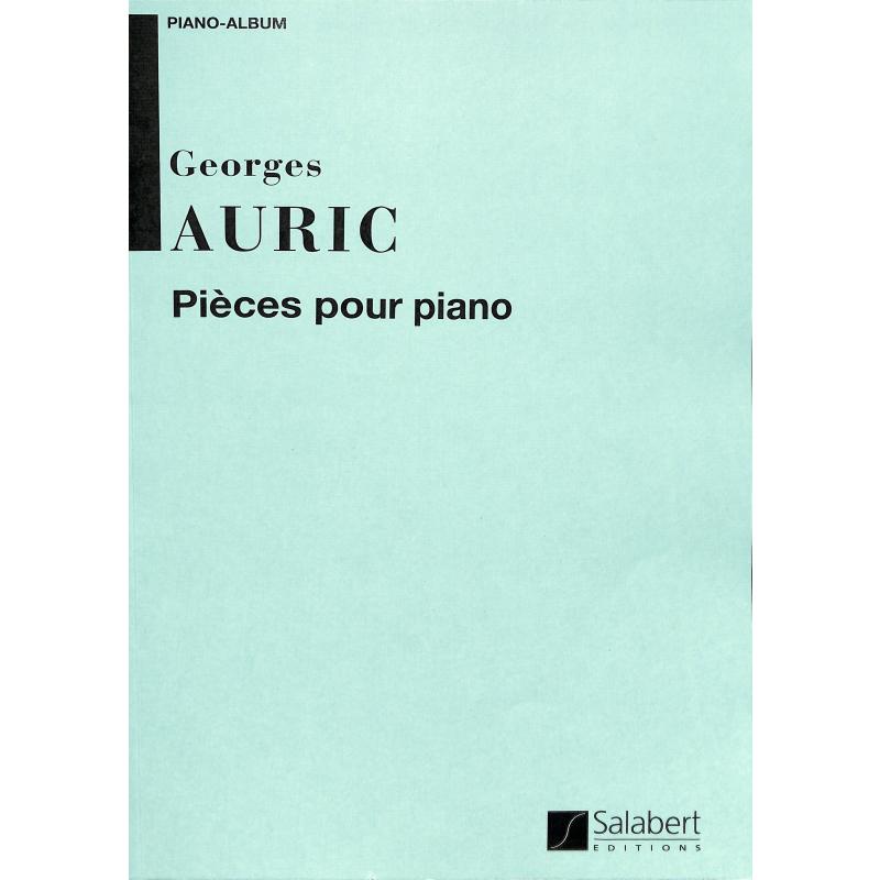 Titelbild für SLB 2704 - Pieces pour piano
