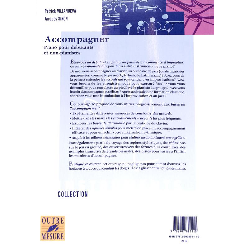Notenbild für 978-2-907891-11-1 - ACCOMPAGNER