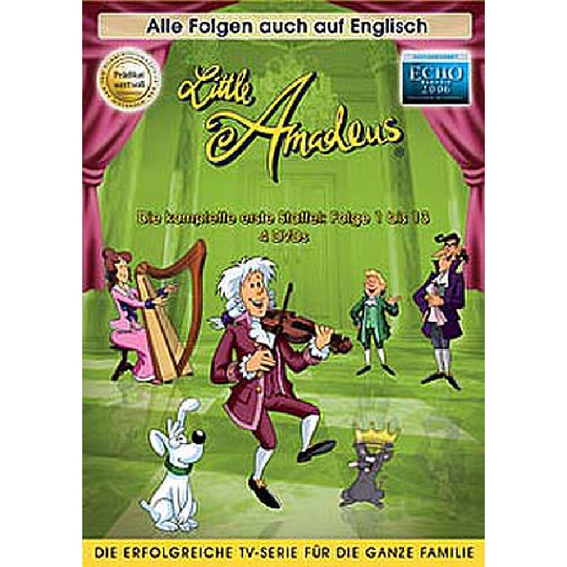 Titelbild für 978-3-938185-36-0 - LITTLE AMADEUS STAFFEL 1 (FOLGE 1-13)
