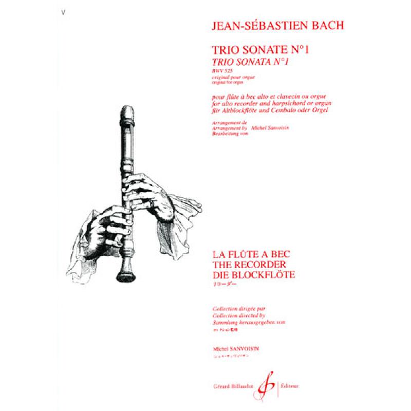 Titelbild für BILL 7936 - TRIOSONATE 1 F-DUR BWV 525 (ORG)