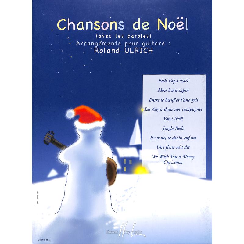 Titelbild für LEMOINE 28305 - CHANSONS DE NOEL