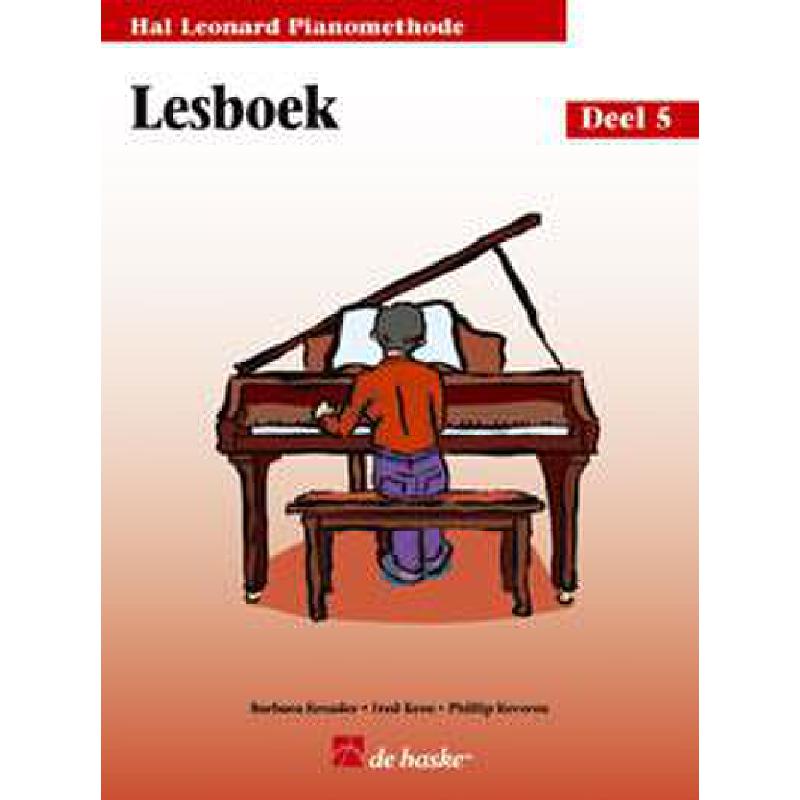 Titelbild für HASKE -DHE0503 - HAL LEONARD PIANOMETHODE - LESBOEK 5