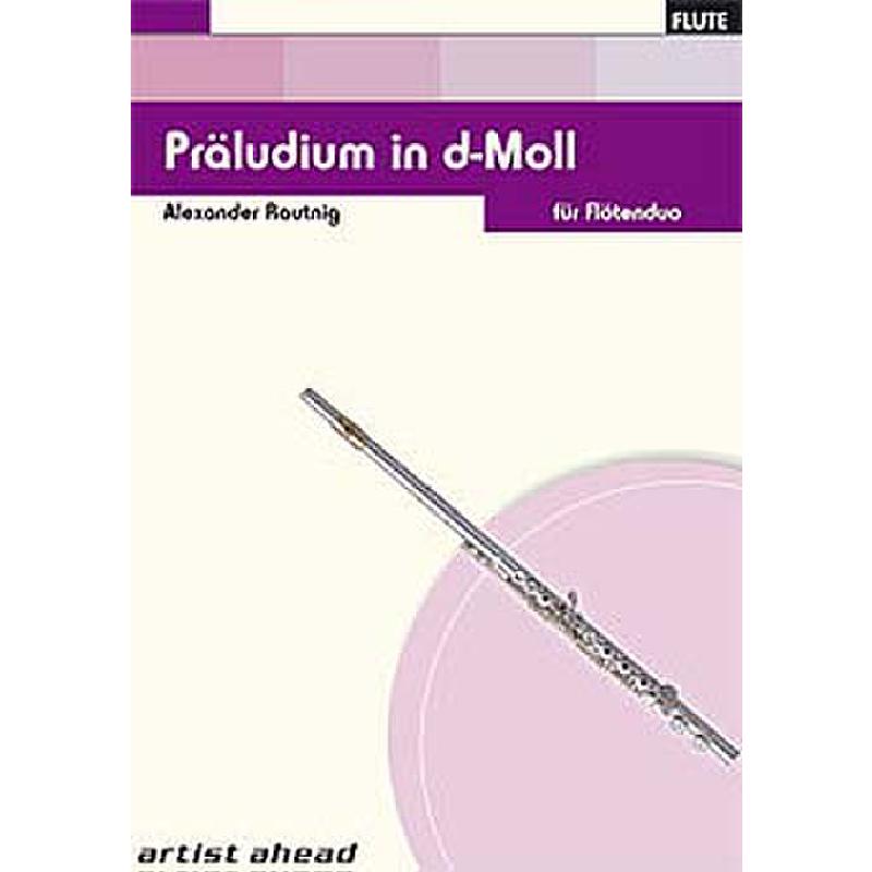 Titelbild für AA 0302-001 - PRAELUDIUM D-MOLL IM STILE VON BACH