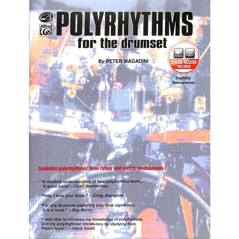 Titelbild für EL 9591CD - POLYRHYTHMS FOR THE DRUMSET