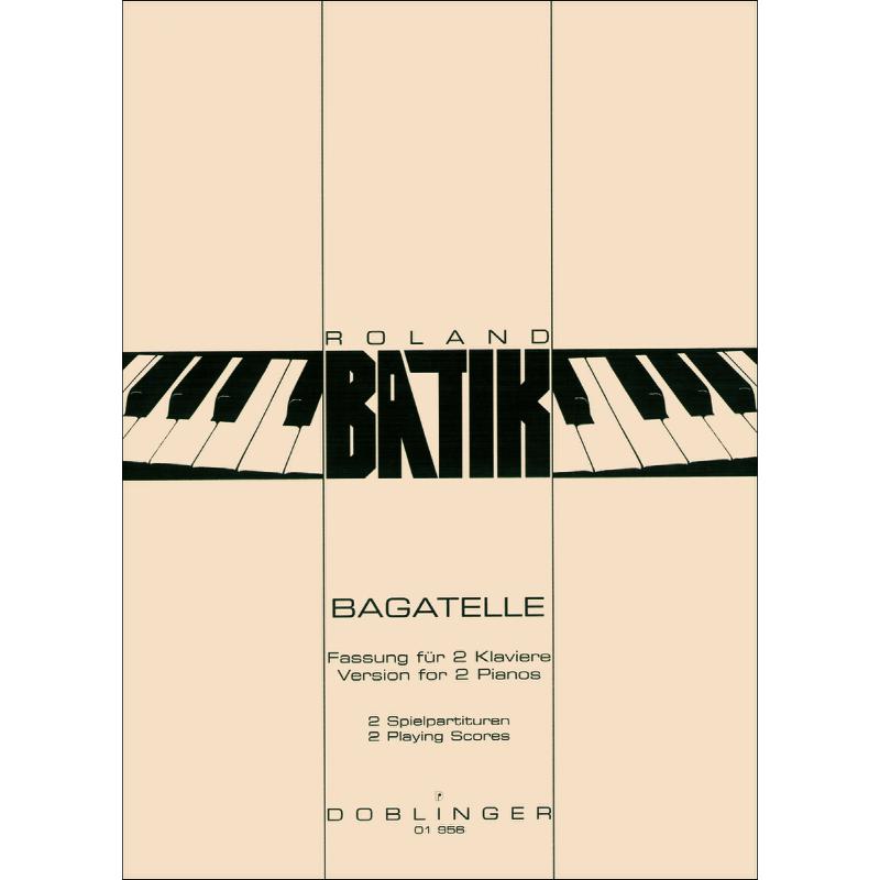 Titelbild für DO 01956 - BAGATELLE (2004)