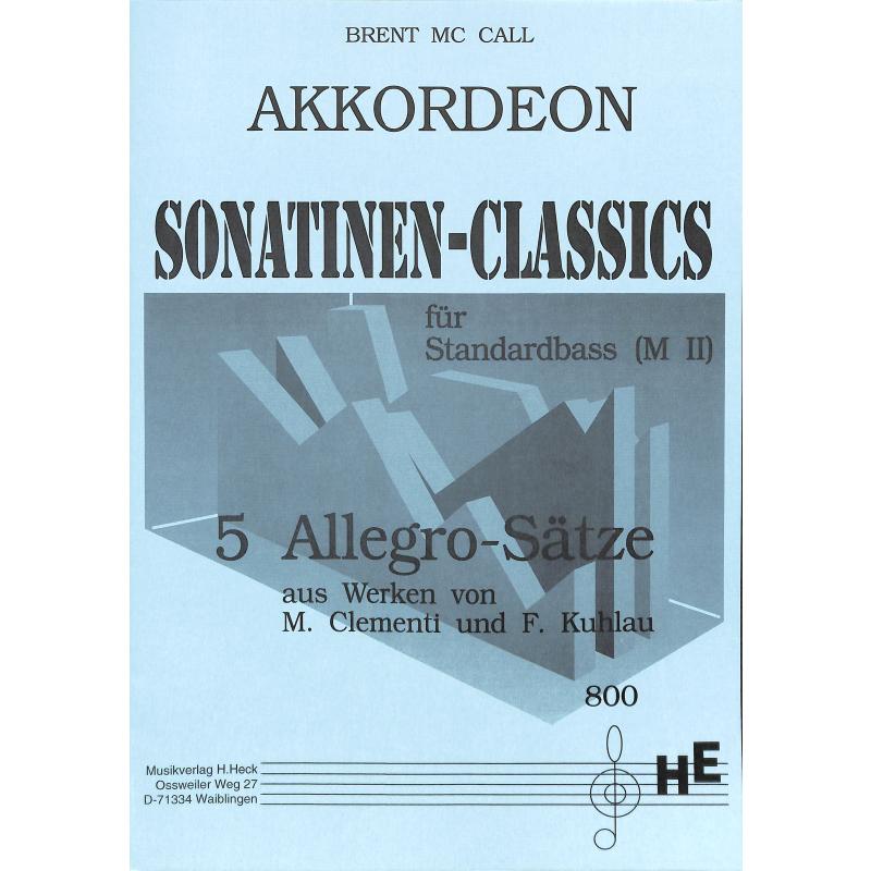 Titelbild für HECK 800 - SONATINEN CLASSICS