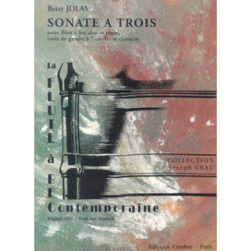 Titelbild für COMBRE 6149 - SONATE A TROIS