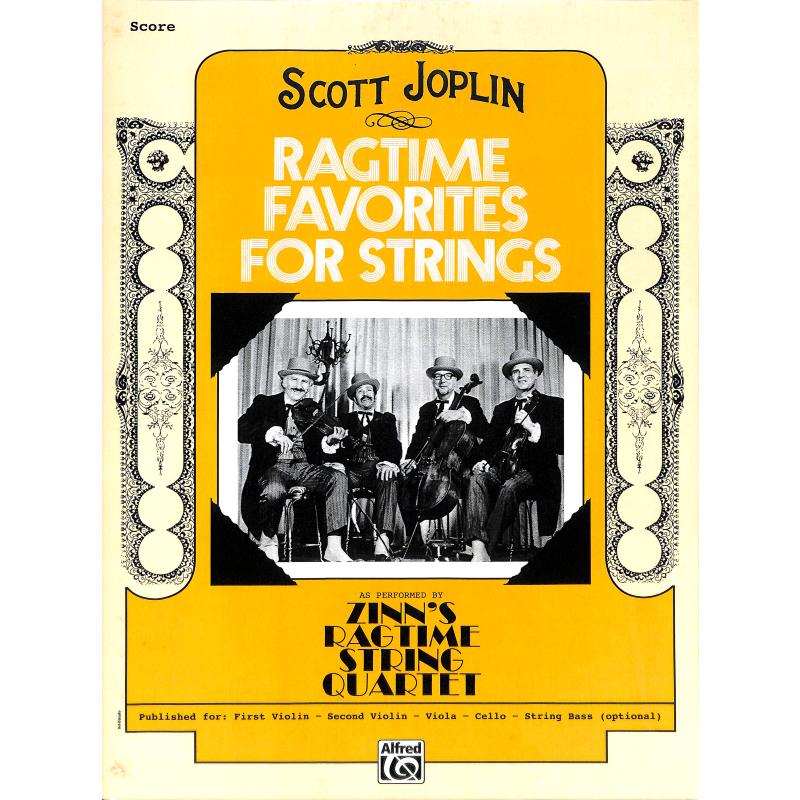 Titelbild für ALF 11633X - Ragtime favourites for strings
