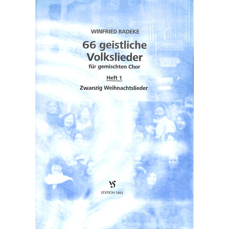 Titelbild für VS 1893 - 66 GEISTLICHE VOLKSLIEDER