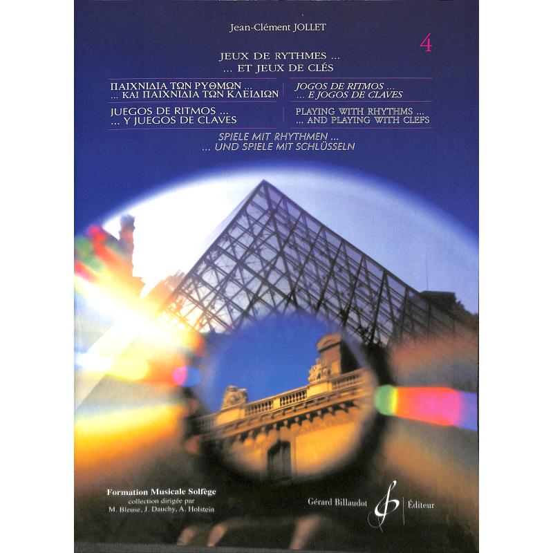 Titelbild für BILL 6045 - JEUX DE RYTHMES ET JEUX DE CLES 4